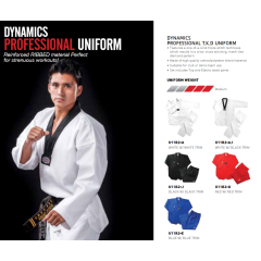 DYNAMICS PROFESSIONAL TAEKWONDO UNIFORM