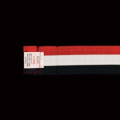 DYNAMICS POOM-STRIPE WHITE BELT