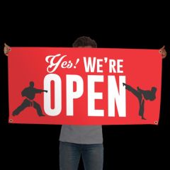 OPEN Banner 24" x 48"