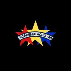 ACADEMIC ACHIEVER 3 STARS PATCH