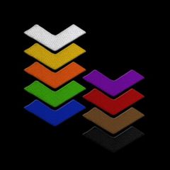 IRON-ON CHEVRON PATCH