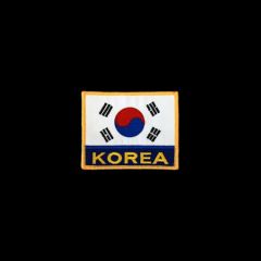 NATIONAL FLAG OF KOREA & KOREA PATCH