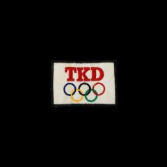 TKD OLYMPIC 5 RINGS PATCH