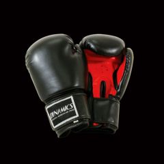 DYNAMICS ELITE BLACK BOXING GLOVES