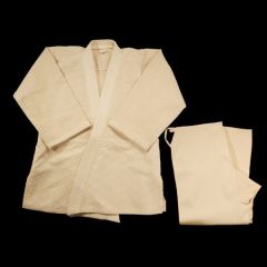 DYNAMICS JUDO OFF WHITE UNIFORM - SINGLE WEAVE